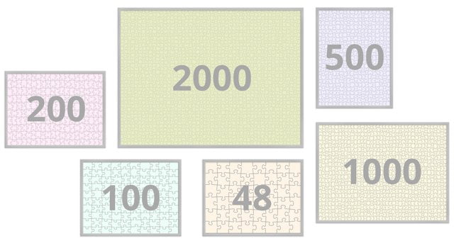 Cornice per puzzle