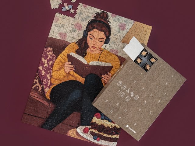 Selezione di immagini per i puzzle-calendari dell'Avvento