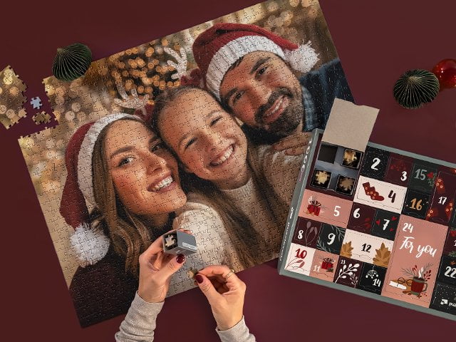 Un calendario dell'Avvento personalizzato