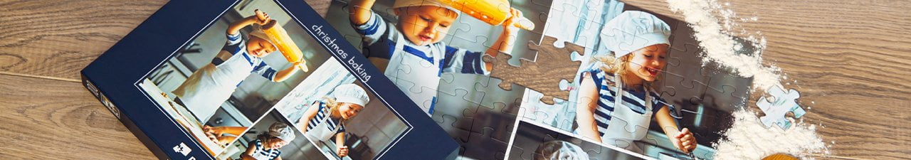 Foto puzzle-collage classico