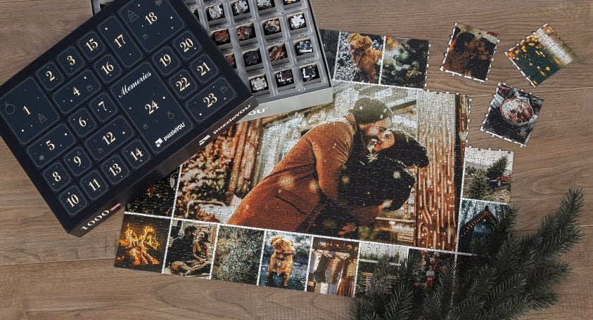 Puzzle-calendario dell‘avvento