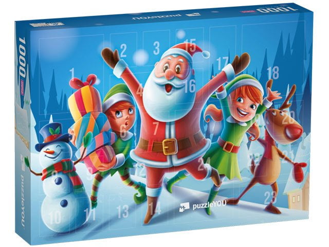 Puzzle-Calendario dell’Avvento per bambini