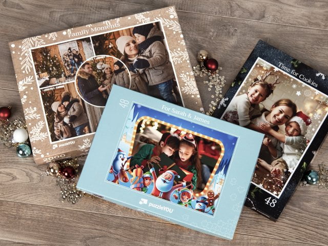 La confezione giusta per il tuo puzzle fotografico