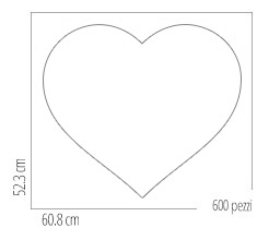 Dimensione della cornice per puzzle