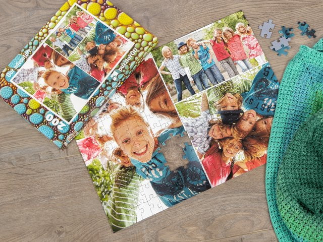 Crea il tuo collage fotografico puzzle