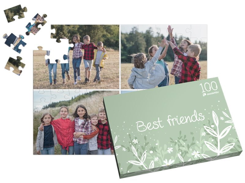 Foto collage personalizzati da 100 pezzi