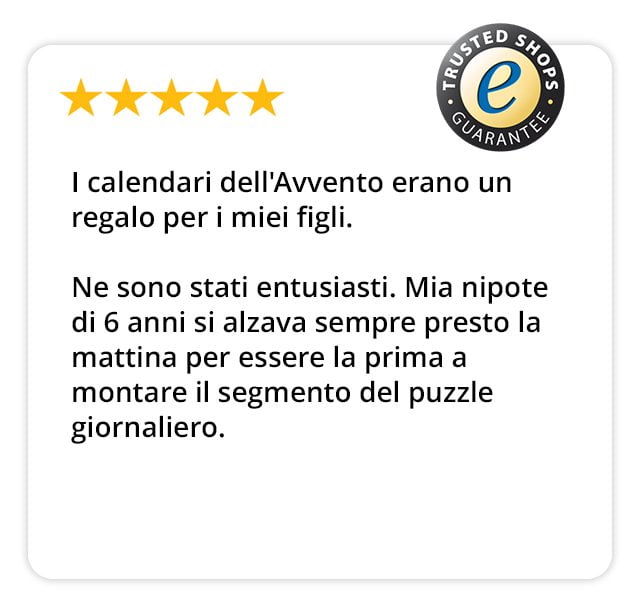 Recensioni sul calendario dell'Avvento per bambini