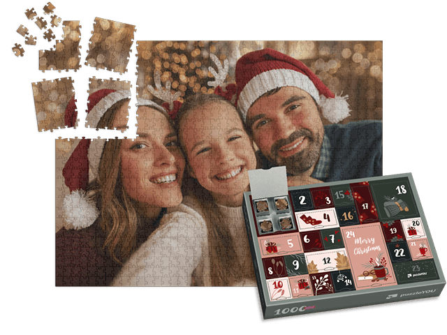 Un calendario dell'Avvento personalizzato