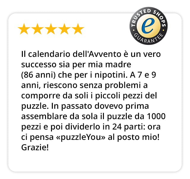 Recensioni sul calendario dell'Avvento per bambini