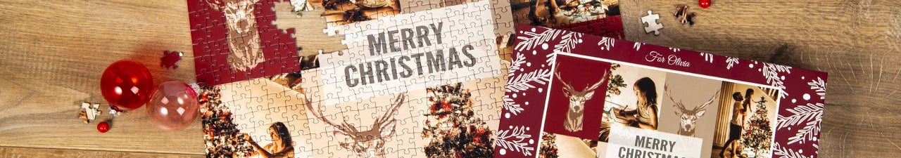 Foto puzzle-collage Natale