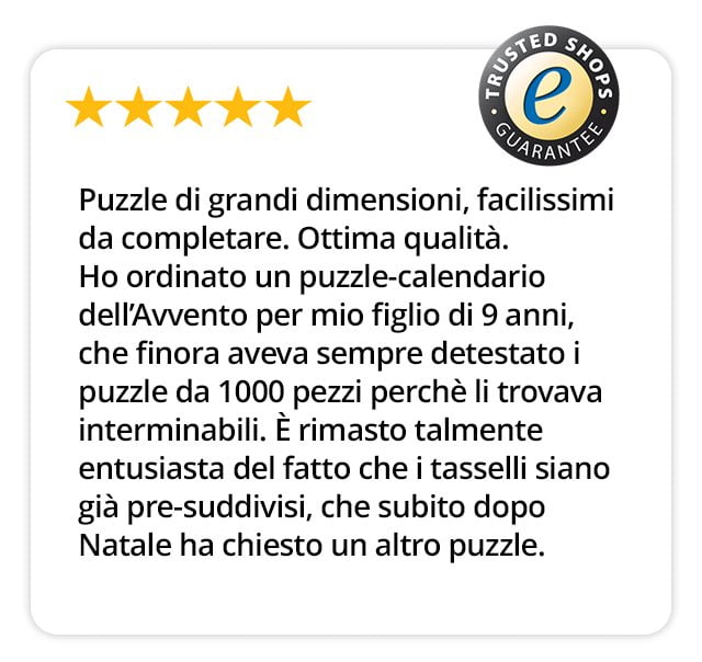 Recensioni sul calendario dell'Avvento per bambini