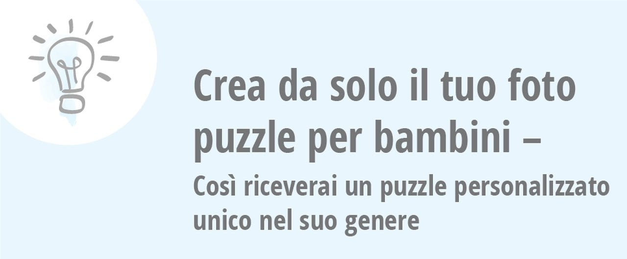 Creare puzzle per bambini