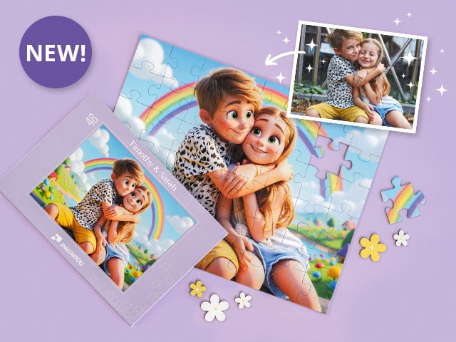 Puzzle personalizzato AI Art | puzzleYOU