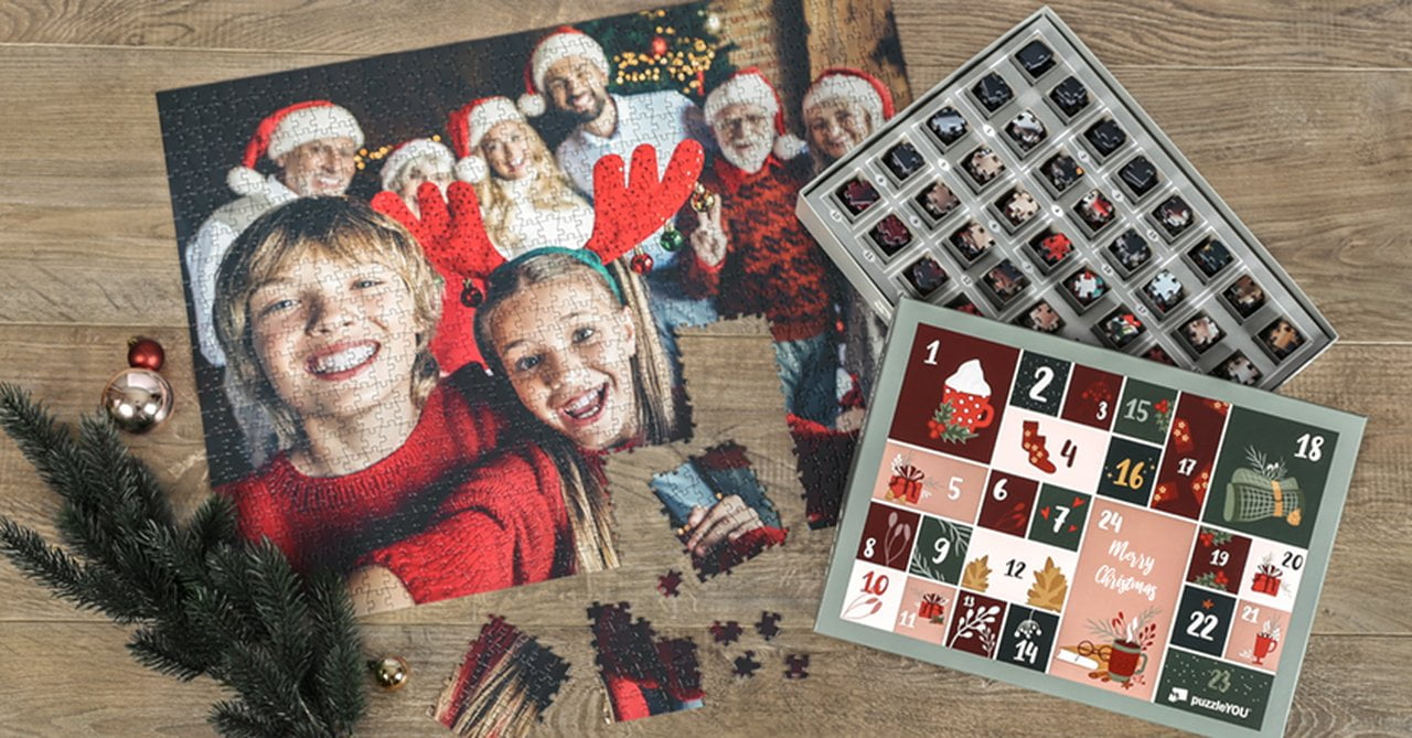 Puzzle-calendario dell‘avvento