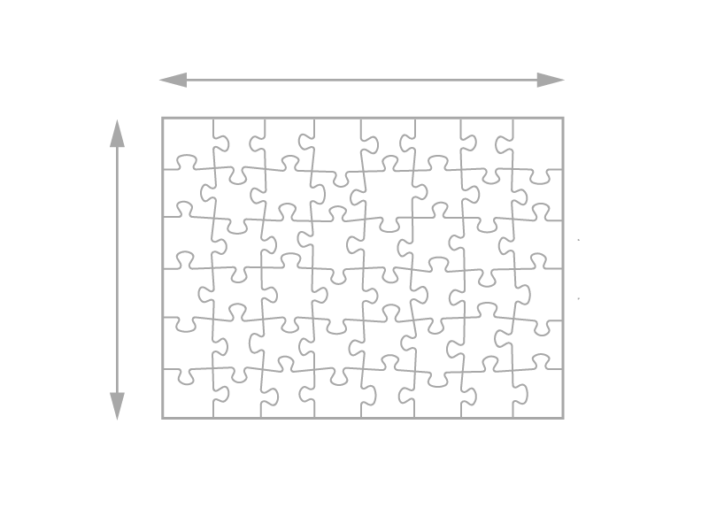 Dimensione del puzzle