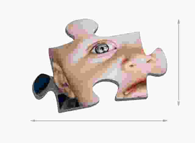 Dimensioni die tasselli del puzzle 2000
