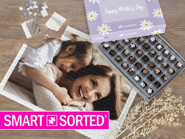 SMART SORTED® - Il puzzle a sorpresa per la festa della mamma