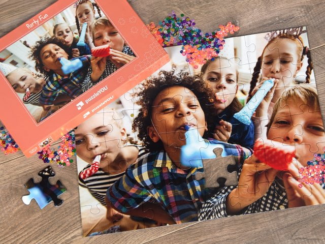 Crea tu stesso foto puzzle per bambini