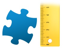 Proporzione dei tasselli del foto puzzle 100 pezzi