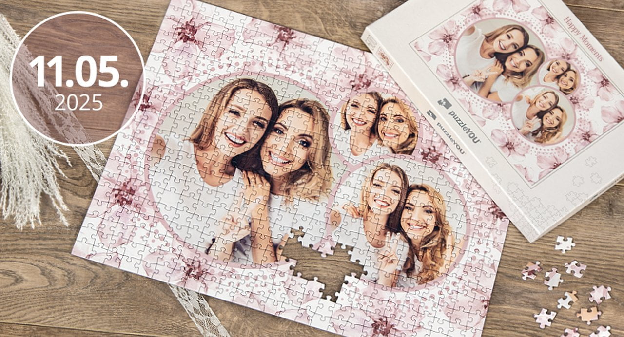 Foto puzzle per la festa della mamma