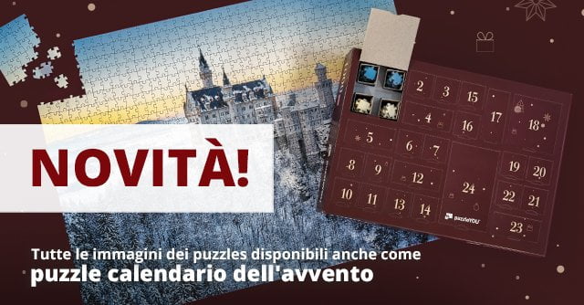 NOVITÀ! Il puzzle calendario dell'Avvento di puzzleYOU