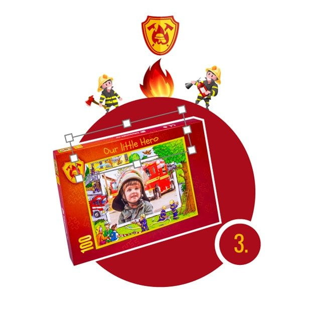 Puzzle vigili del fuoco per bambini - 3