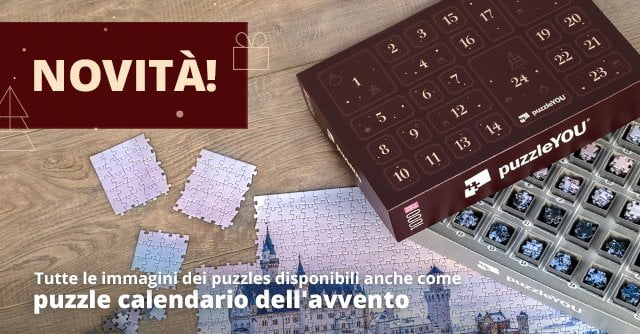 NOVITÀ! Il puzzle calendario dell'Avvento di puzzleYOU