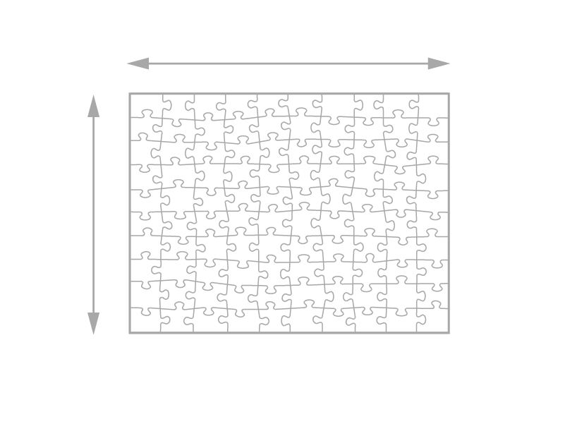 Dimensione del puzzle