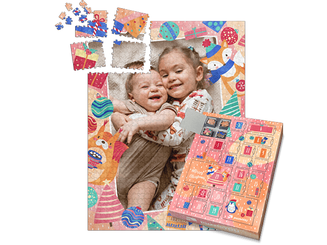Puzzle-calendario dell’Avvento per bambini