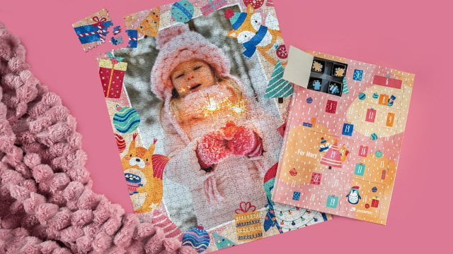 Un calendario dell'Avvento personalizzato