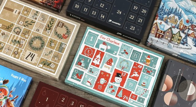 Oltre 25.000 immagini per il puzzle calendario dell'Avvento